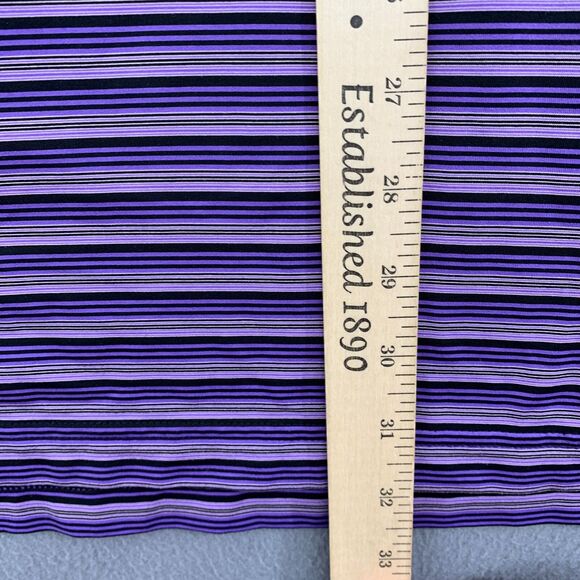 Peter Millar Summer Comfort Golf Polo Shirt Mens XL Striped Purple Stretch - Picture 7 of 16